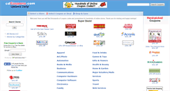 Desktop Screenshot of cdcoupons.com